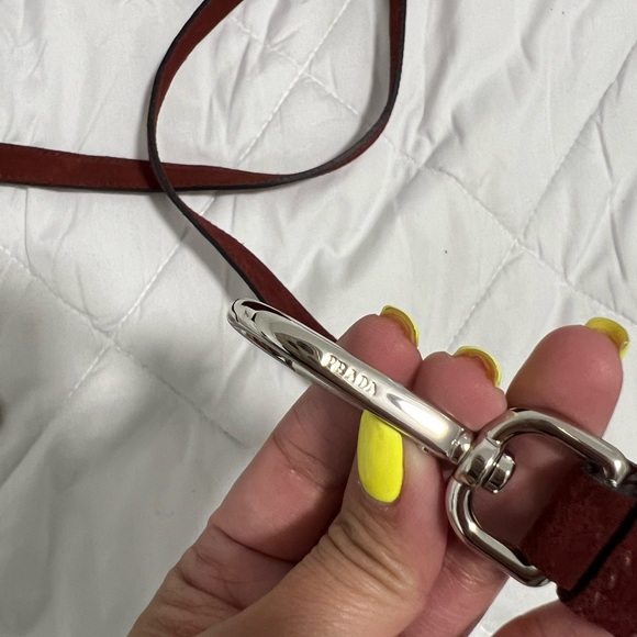 SOLD!! ✅ BNWT. 💯 Authentic Prada Galleria Shopping Tote, Crossbody strap. - Picture 11 of 13